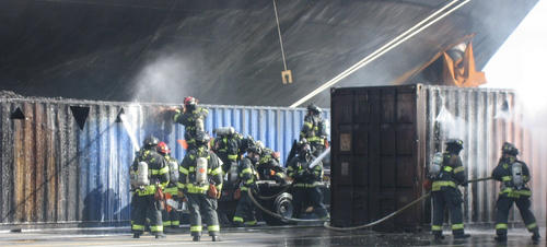 accident porte-conteneurs
