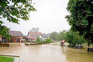 Inondation Slovénie